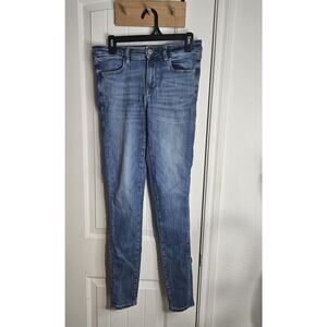 American Eagle Medium Wash Jegging Size 6 X-long